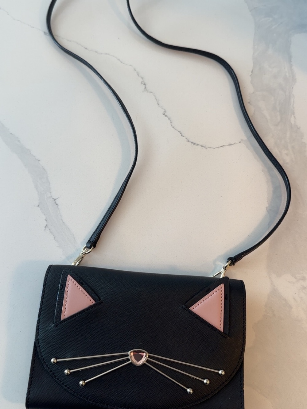 Kate Spade Cat-Accent Crossbody Wallet - Picture 2 of 4